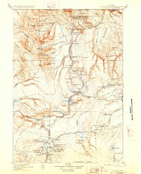 Gallatin 1911 topographic map thumbnail