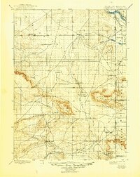 Goshen Hole 1899 topographic map thumbnail