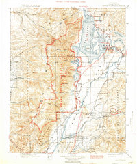 Grand Teton 1901 topographic map thumbnail
