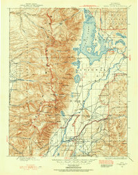 Grand Teton 1899 topographic map thumbnail