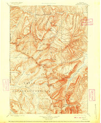 Ishawooa 1899 topographic map thumbnail