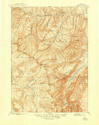 Ishawooa 1899 topographic map thumbnail