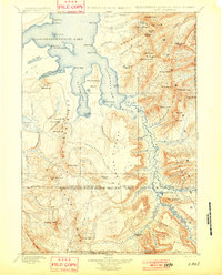Lake 1901 topographic map thumbnail