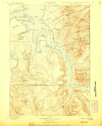 Lake 1906 topographic map preview
