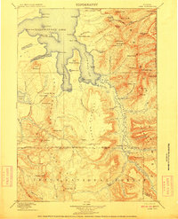 Lake 1911 topographic map thumbnail