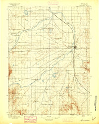 Laramie 1895 topographic map thumbnail