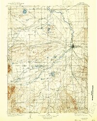 Laramie 1908 topographic map thumbnail