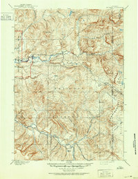 Mt Leidy 1902 topographic map thumbnail