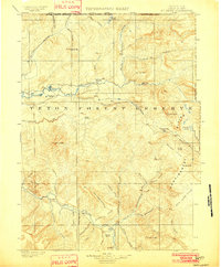 Mt Leidy 1902 topographic map thumbnail