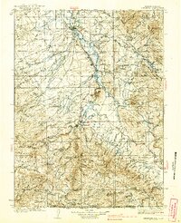 Saratoga 1939 topographic map thumbnail