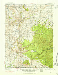 Savery 1932 topographic map thumbnail