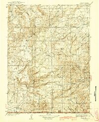 Savery 1940 topographic map thumbnail