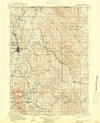 Sheridan 1911 topographic map thumbnail