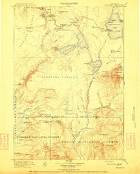 Shoshone topographic map thumbnail