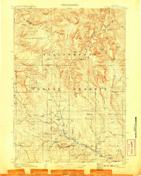 Younts Peak 1907 topographic map thumbnail