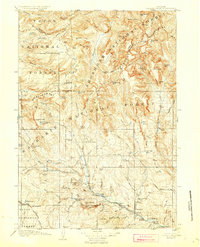 Younts Peak 1907 topographic map thumbnail