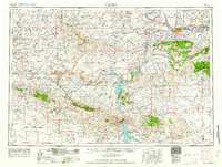 Casper 1962 topographic map thumbnail