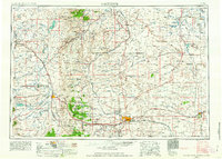 Cheyenne 1954 topographic map thumbnail