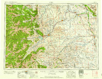Cody 1958 topographic map preview