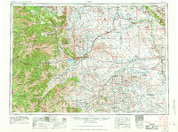 Cody 1955 topographic map preview