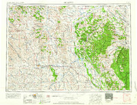Gillette 1962 topographic map thumbnail
