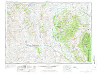 Gillette 1954 topographic map thumbnail