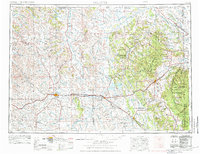 Gillette 1955 topographic map thumbnail