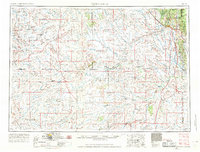 Newcastle 1955 topographic map thumbnail