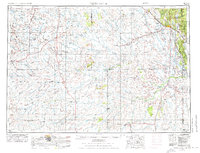 Newcastle 1955 topographic map thumbnail