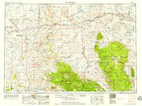 Rawlins 1958 topographic map thumbnail