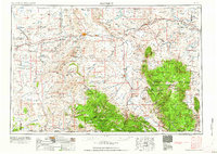 Rawlins 1958 topographic map thumbnail