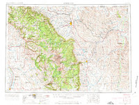 Sheridan 1955 topographic map thumbnail