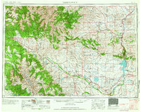 Thermopolis 1958 topographic map thumbnail