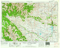 Thermopolis 1962 topographic map thumbnail