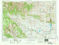 Thermopolis 1955 topographic map thumbnail