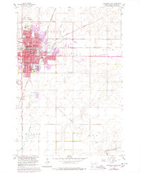 Aberdeen East 1960 topographic map thumbnail