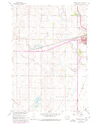 Aberdeen West 1960 topographic map thumbnail