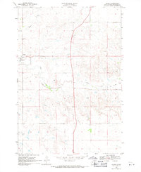 Akaska 1968 topographic map thumbnail