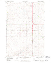 Akaska NE 1968 topographic map thumbnail