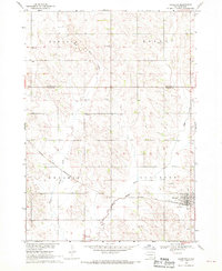 Alcester 1968 topographic map thumbnail