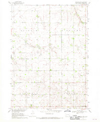Alcester NW 1968 topographic map thumbnail