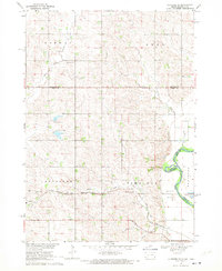 Alcester SE 1968 topographic map thumbnail
