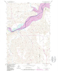 Alleman Station 1956 topographic map thumbnail