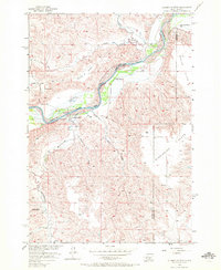 Alleman Station 1956 topographic map thumbnail