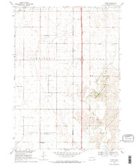 Alsen 1969 topographic map thumbnail