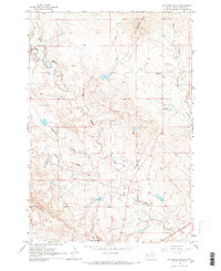 Antelope Butte 1965 topographic map thumbnail