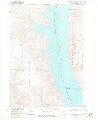 Artichoke Butte NW 1969 topographic map thumbnail