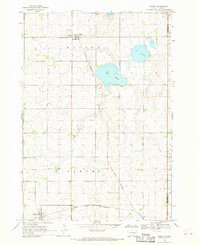 Badger 1968 topographic map thumbnail