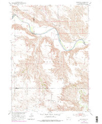 Badnation 1951 topographic map thumbnail