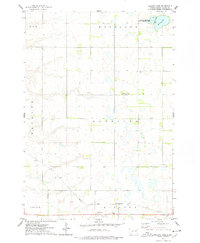 Baileys Lake 1973 topographic map thumbnail